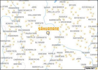 map of Sahuanane