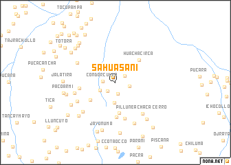 map of Sahuasani