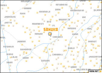 map of Sāhūka