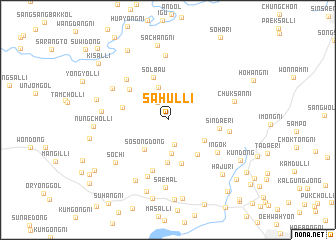 map of Sahŭl-li