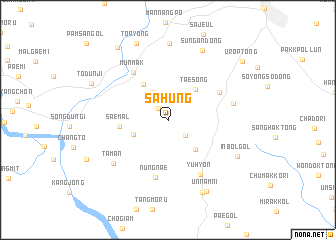 map of Sahŭng