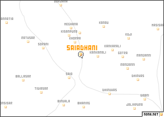 map of Saia Dhāni
