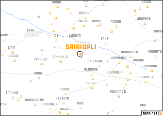 map of Saiakopli