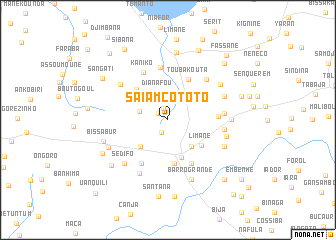 map of Saiamcôtoto