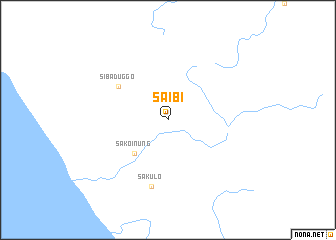 map of Saibi
