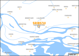 map of Saibozui