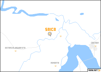 map of Saicã