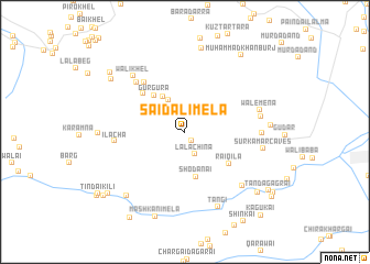 map of Said Ali Mela