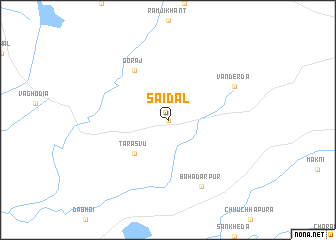 map of Saidal