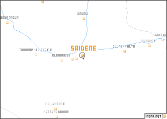 map of Saidene