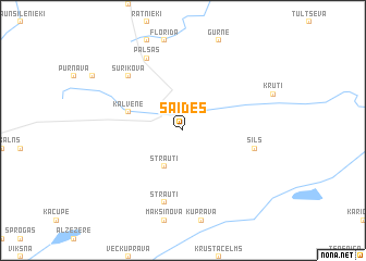 map of Saides