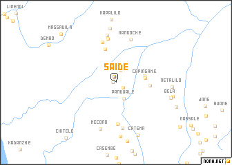 map of Saide