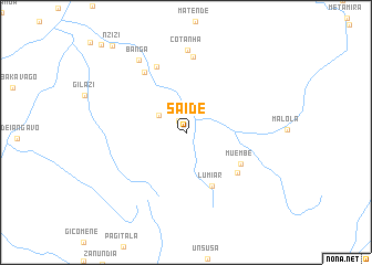 map of Saide