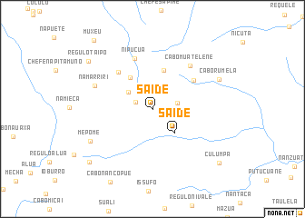 map of Saíde