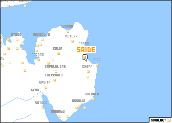 map of Saíde