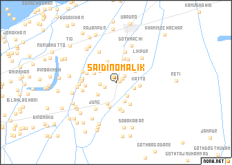 map of Sāidīno Malik