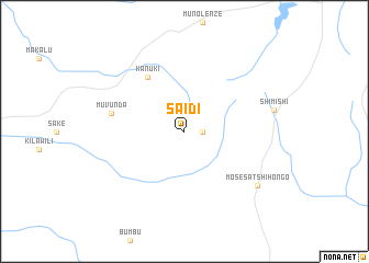 map of Saidi