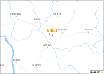 map of Saidi