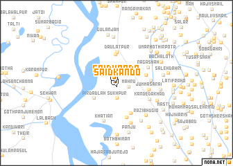 map of Said Kando