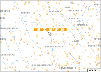 map of Said Khān Laghāri