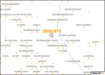 map of Saïdlate