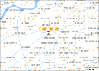 map of Said Nagar