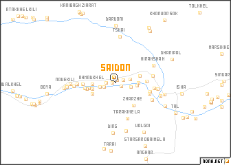 map of Saidon