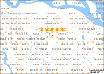 map of Said Pāchuria