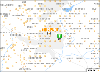 map of Saidpuri