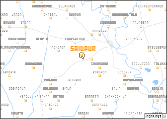 map of Saidpur