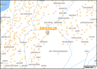 map of Said Suja