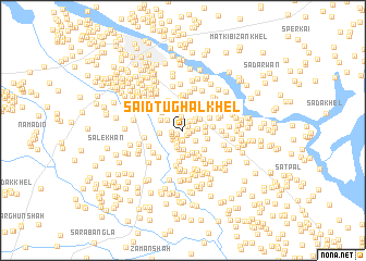 map of Said Tughal Khel