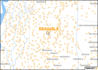 map of Saidūwāla