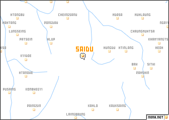 map of Saidu