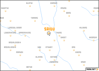 map of Saidu