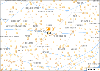 map of Said
