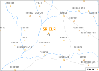 map of Saiela