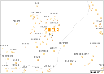 map of Saiela