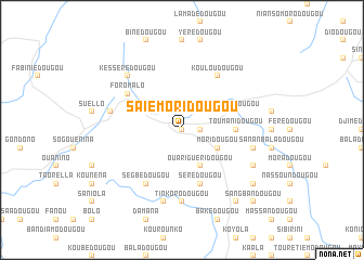 map of Saiémoridougou