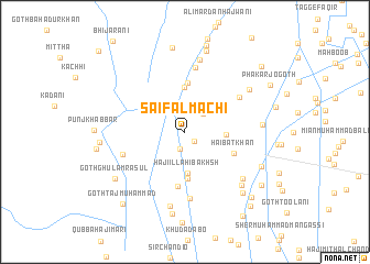 map of Saifal Māchi