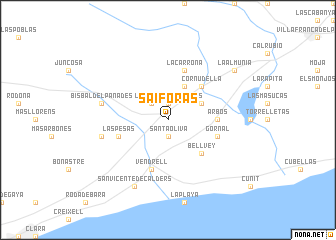 map of Saiforas