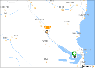 map of Sāʼif