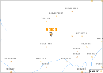 map of Sai Ga