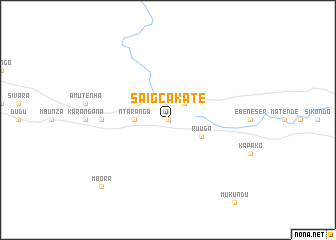 map of Saigcakate