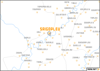 map of Saigopleu