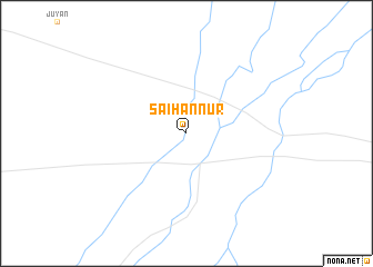 map of Saihan Nur