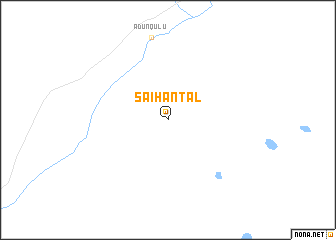 map of Saihan Tal