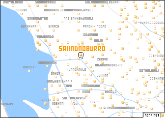 map of Sāiīnd no Burro