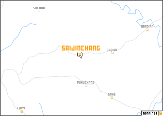 map of Saijinchang