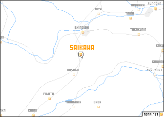 map of Saikawa